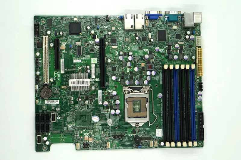 SuperMicro X8SIE-F LGA1156 Single Server Motherboard S3420 Chipsatz 6 Speichersteckplätze Dual Gigabit LAN