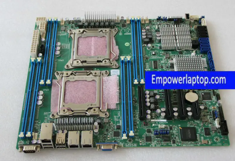 SuperMicro X9DRL-7F Server-Motherboard LGA2011 unterstützt E5-2690V2