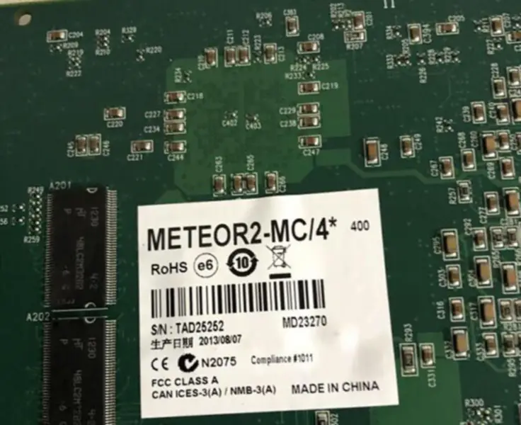 Matrox METEOR2-MC/4* Y751-04 REV.A Industrie-Motherboard