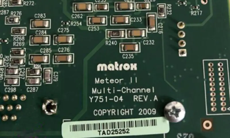 Matrox METEOR2-MC/4* Y751-04 REV.A Industrie-Motherboard