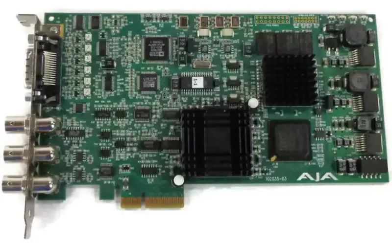 AJA KONA LHe Z-OEM-LHe-Ro 8/10-bit Unkomprimiert Analog/Digital SD PCIe Capture Karte 102035-03