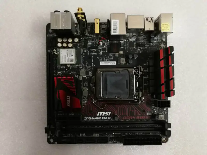 MSI Z170I GAMING PRO AC Mainboard LGA1151 DDR4 32G Mini-ATX