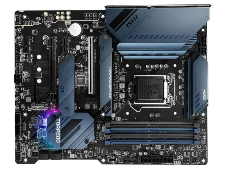 MSI Z590 TORPEDO Mainboard LGA1200 unterstützt 11900K/11700K CPU