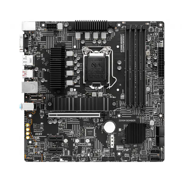 MSI Z590M BOMBER Mainboard LGA1200 Z590 DDR4 128GB Micro ATX