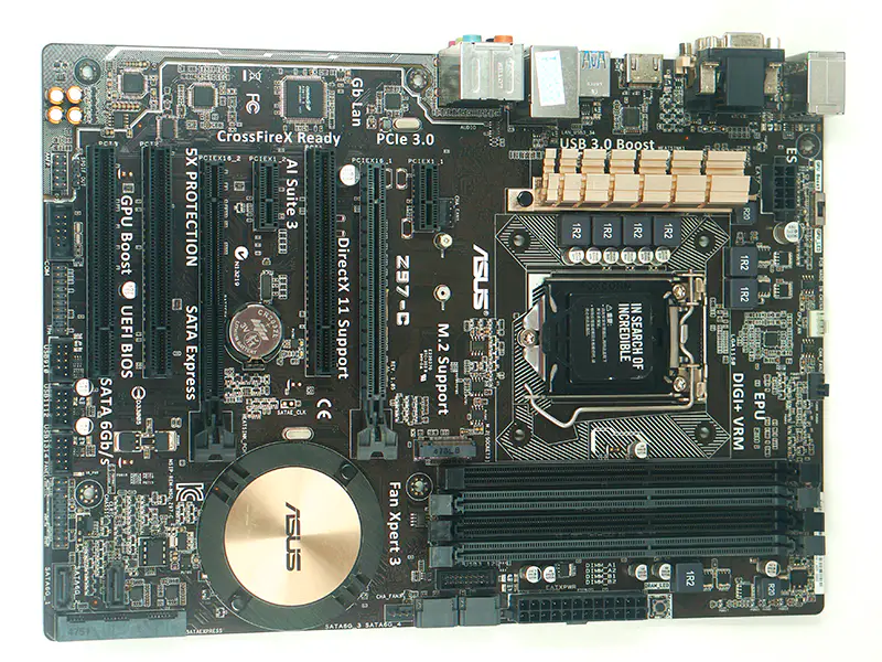 ASUS Z97-C Mainboard LGA1150 DDR3 32G ATX