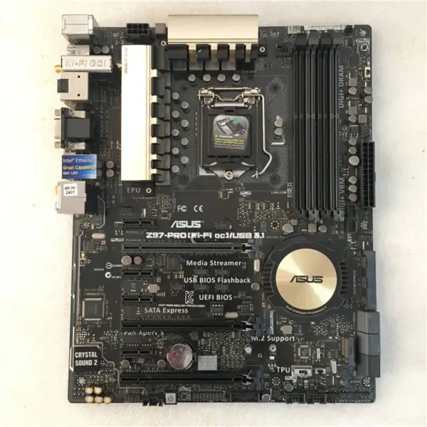 Asus Z97-PRO (Wi-Fi ac)/USB3.1 Mainboard LAG1150 Z97 ATX