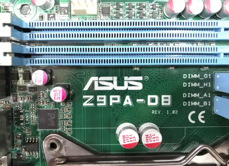 Asus Z9PA-D8 Mainboard LGA2011 DDR3 64G E5-2600 E5-2600