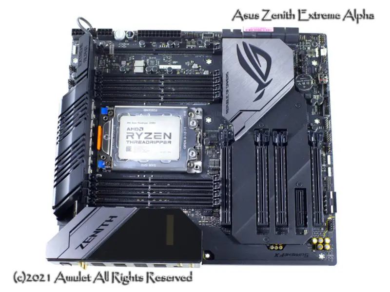 Asus ZENITH EXTREME ALPHA Mainboard X399 DDR4 128G E-ATX