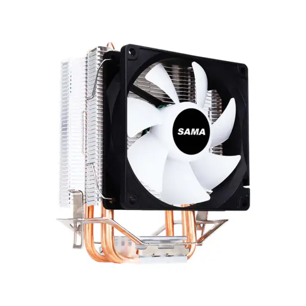 3 Heatpipes 90mm Cpu-Luftkühler mit buntem Argb-Lüfter
