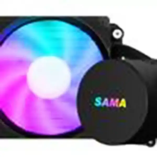 Sama 120mm Kühler Cpu Liquido Intel Cpu Kühler mit Temperatur Gaming Computer Flüssigkeitskühler