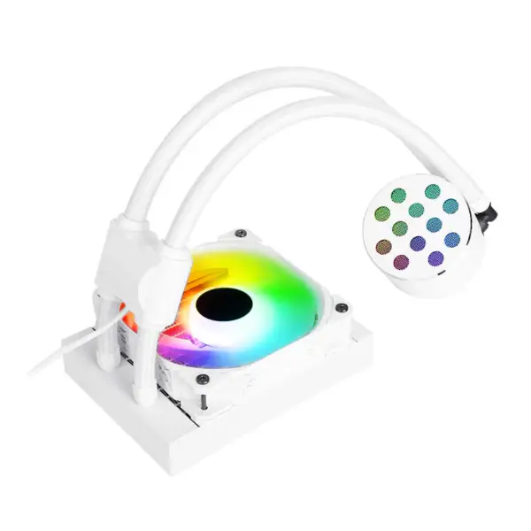 Sama 120mm Radiator Regenbogen Pc Para Cpu Rgb Flüssigkeitskühler Block Computer Cpu Wasserkühler und Kühlung Fan-Systeme für Pc Cpu