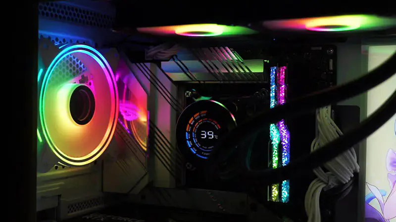 Sama 240mm Argb Lüfter Radiator Pc Wasserkühlung für Lga 1700 Kompatibel