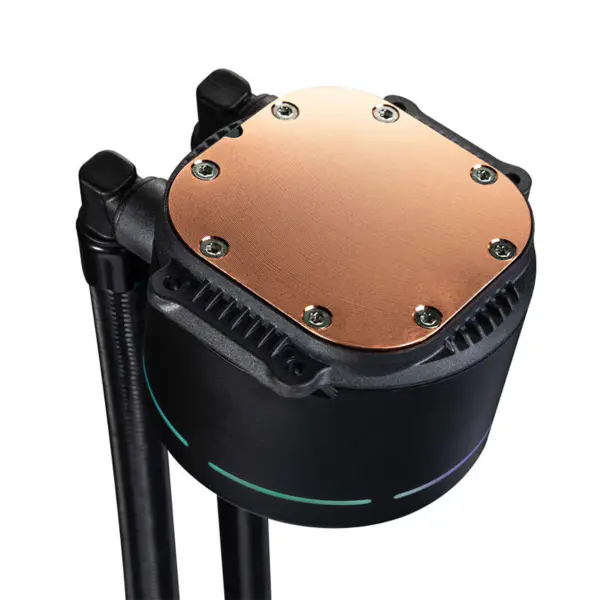 Sama 24cm Aio Cpu Kühler Radiator Kupfer Wasser Flüssigkeitskühlung Pc Cpu Kühler Rgb Glow