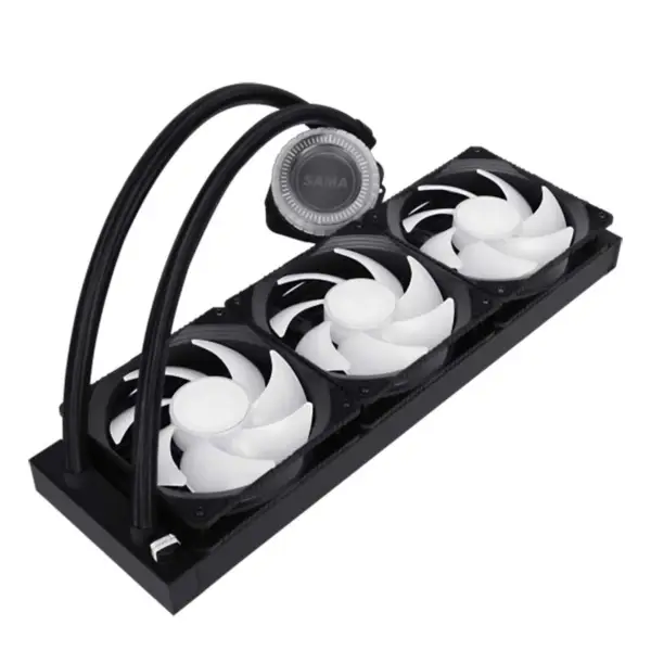 Sama 360mm Radiator Regenbogen Pc Para Cpu Rgb Flüssigkeitskühler Block Computer Cpu Wasserkühler und Kühlung Fan-Systeme für Pc Cpu