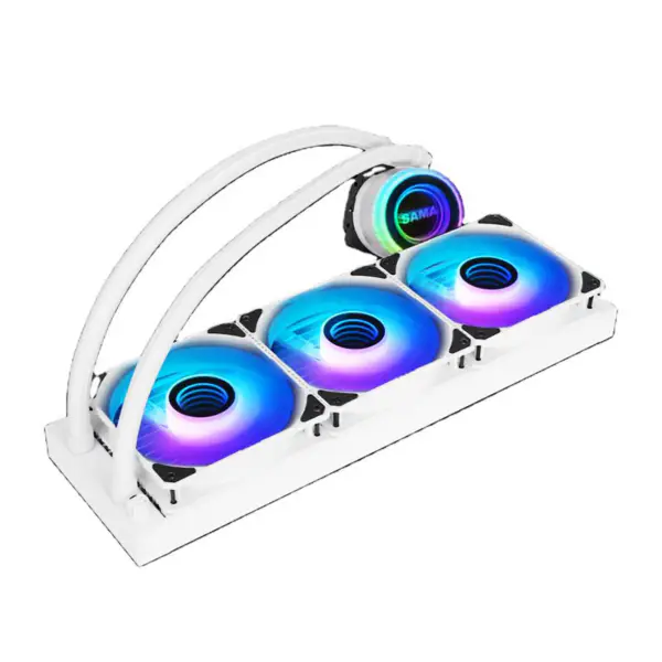 Sama 360mm Radiator weiß hohe Effizienz Cpu Wasserkühlung für Pc Fall