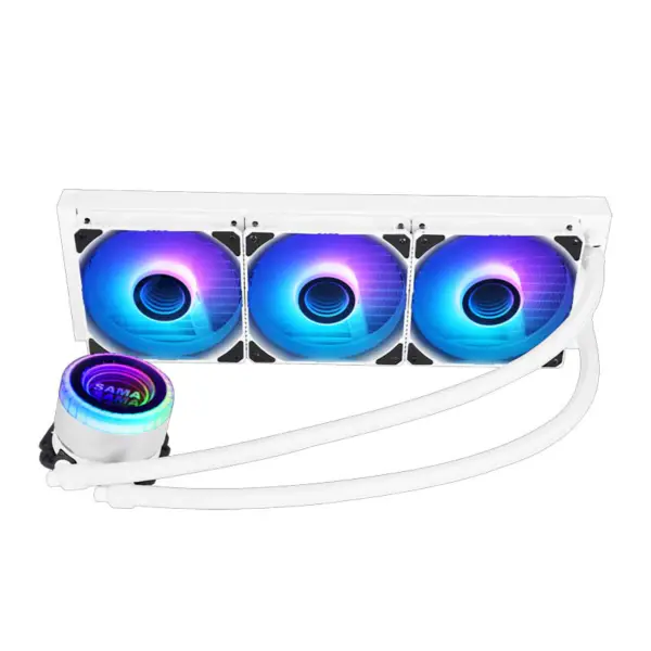 Sama 360mm Radiator weiß hohe Effizienz Cpu Wasserkühlung für Pc Fall