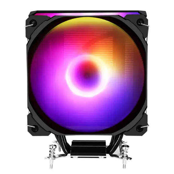 Sama 4heatpipes Cpu Wärmeableitung Cpu Luftkühler Rgb für Amd Intel Kompatibilität
