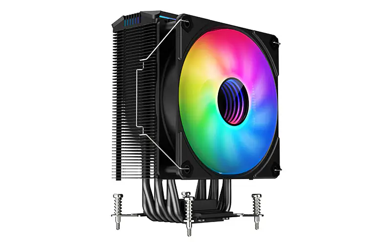 Sama 6 Heat Pipes Cpu Kühler 120mm Pwm 4 Pin Pc Radiator Leise Für Intel Lga 1700 1200 1150 1151 1155 Amd Am4 Am5 Cpu Kühlung F