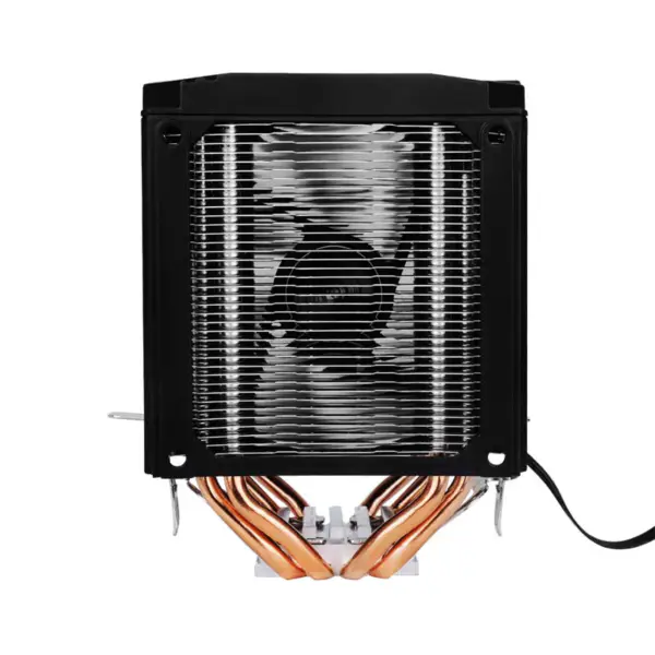 Sama 9cm Dual Tower Luftkühler Customizable Argb Top Cover Cpu Radiator Schwarz/Silber Klein aber leistungsfähig Cpu Luftkühler
