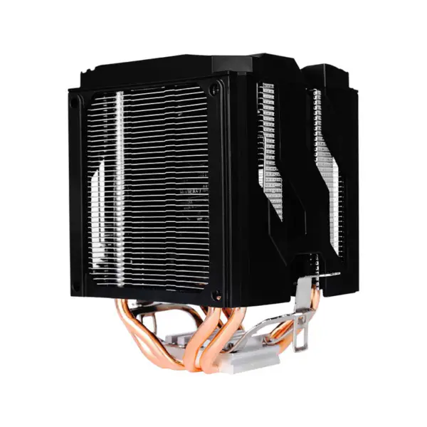 Sama 9cm Dual Tower Luftkühler Customizable Argb Top Cover Cpu Radiator Schwarz/Silber Klein aber leistungsfähig Cpu Luftkühler
