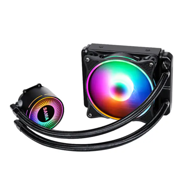 Sama Aio Cpu 120mm Radiator Kühlkörper Flüssigkeit Rgb Kühler Cpu Wasserkühlung Heizkörper Pc Gaming