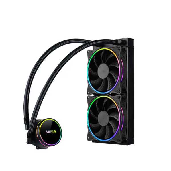 Sama Aio Cpu 240mm Radiator Kühlkörper Flüssigkeit Rgb Kühler Cpu Wasserkühlung Heizkörper Pc Gaming