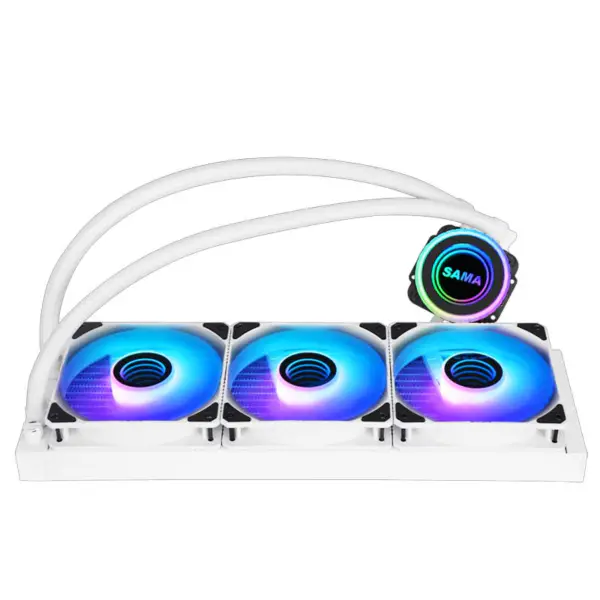 Sama Aio Cpu 360mm Radiator Weiß Schwarz Kühlkörper Flüssigkeit Rgb Kühler Cpu Pc Computer Prozessor Wasserkühlung Kühler Pc Gaming