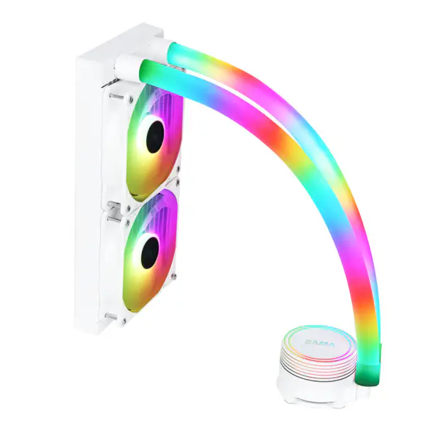 Sama Aio Flüssigkeitskühlung 240mm Argb Fan Kühlkörper Pc Wasserkühlung