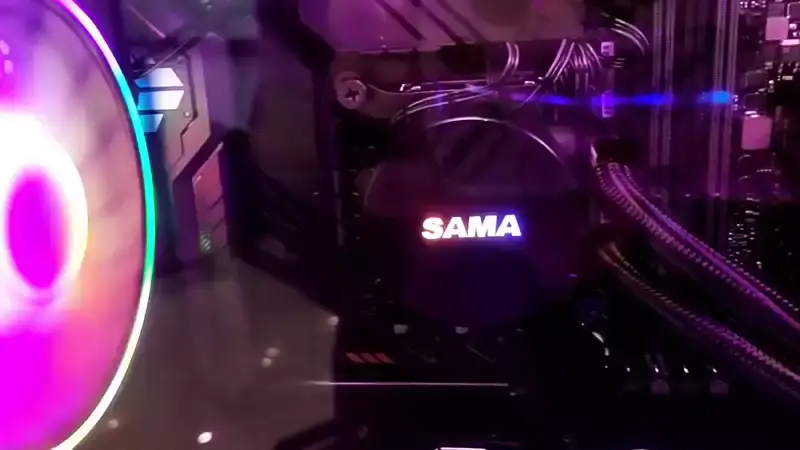Sama Argb Kühlung Kopf Cpu Kühler Argb Luft Gpu Kühlung 240 Flüssigkeit Aio für Computer Pc-Gehäuse