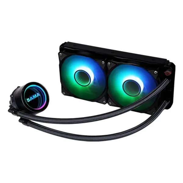 Sama Argb Cpu Wasserkühlung Cpu Wasserkühler Pc Wasserkühlung hohe Luftstrom Pi240