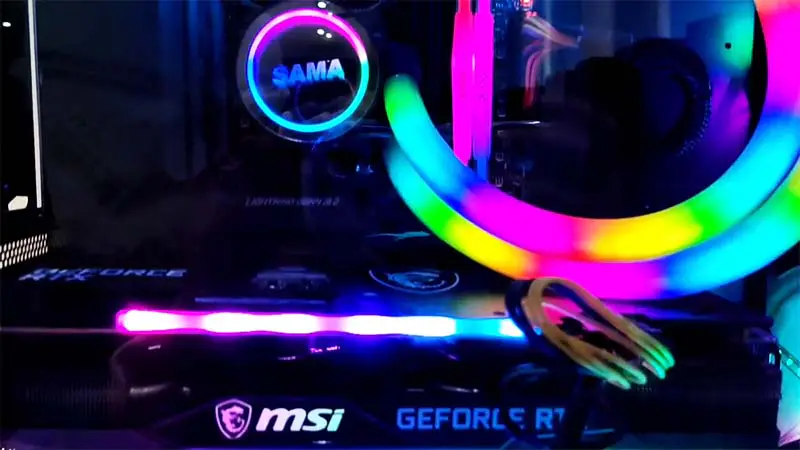 Sama Argb Infinity Mirror Fans 240mm Kupfer Radiator alles in einem Cpu Wasserkühlung Cpu Flüssigkeitskühler für Intel Amd
