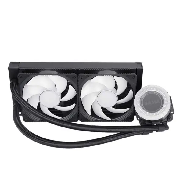 Sama Custom Schwarz 240mm Radiator Pc Cpu Wasserkühler