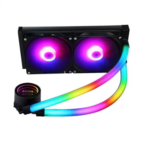 Sama Custom Wasserkühlung Heatdink Cpu Argb Wasserkühlung 280 Universal Flüssigkeitskühler