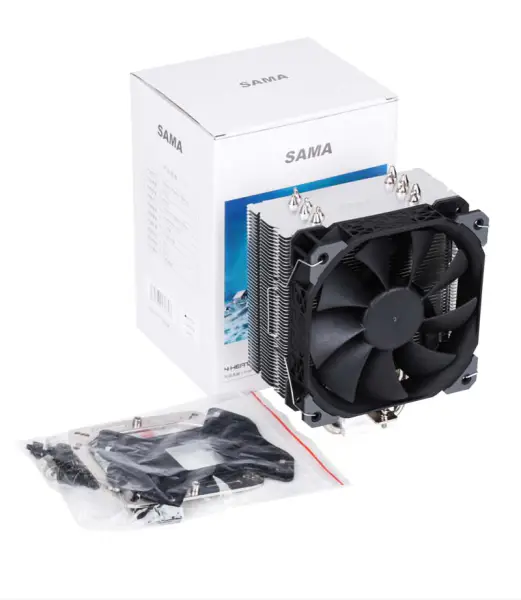 Sama Customization 6 Heatpipes Cpu Luftkühler Kühlkörper Cpu Fan Kühler