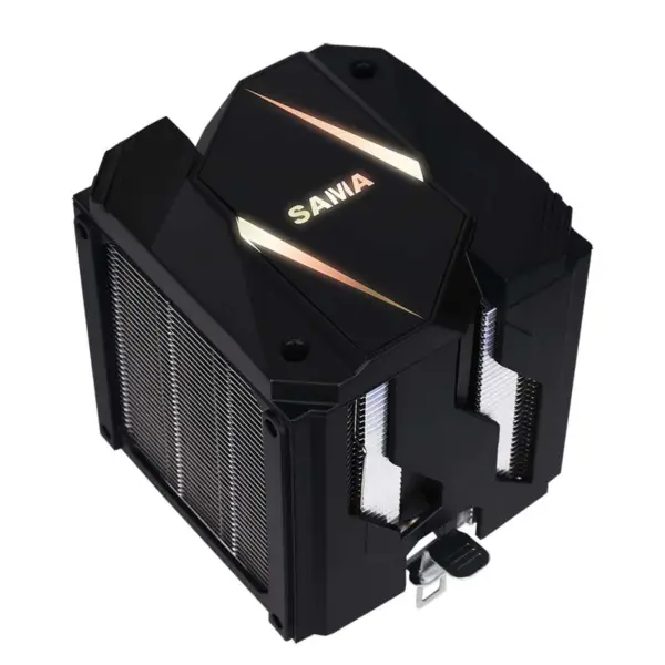 Sama 4 Heatpipes 90mm Cpu Lüfter Kühler Kühlkörper Regenbogen Cpu Kühler Luftkühler