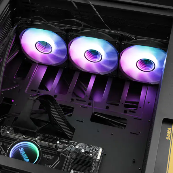 Sama 360mm Radiator Cpu Wasserkühlung für Laptop Gehäuse