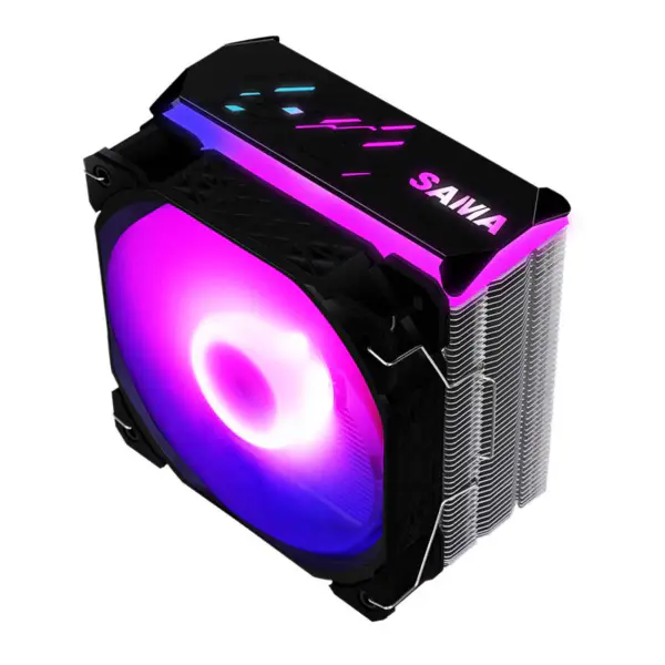 Sama 4heatpipes Regenbogen direkten Kontakt Fan Cpu Kühler für Pc Fall
