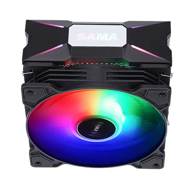 Sama Aluminium Flossen Wärmesenke Cpu Luftkühler für Pc Fall