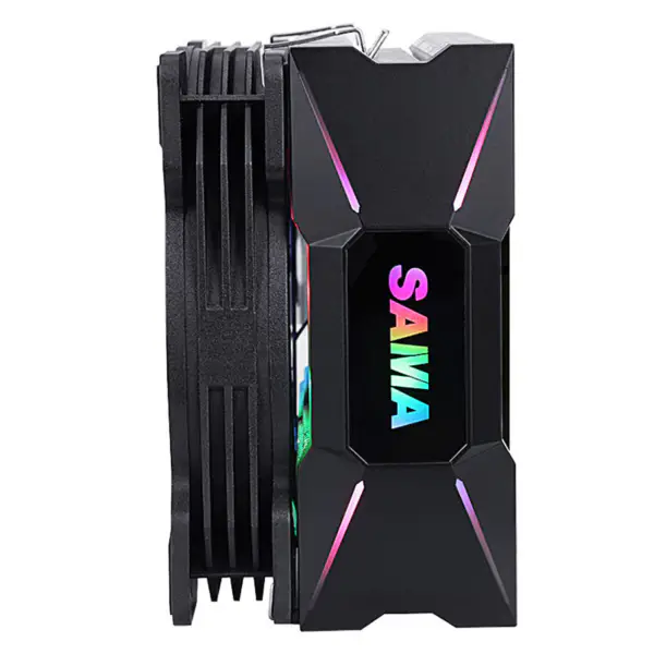 Sama Aluminium Flossen Wärmesenke Cpu Luftkühler für Pc Fall