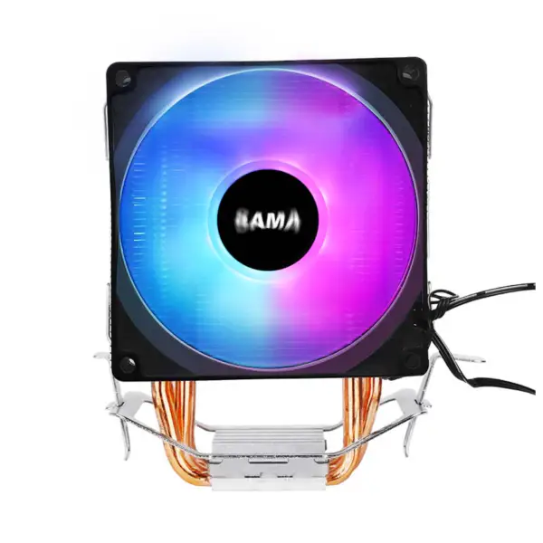 Sama 3 schwarze Wärmerohre Cpu Luftkühler Laptop Cpu Kühler 35.07cfm Argb Effekt Cpu Kühler