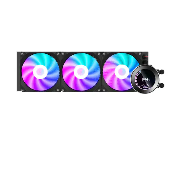 Sama Schwarz und Weiß Cpu Wasserkühler für Computergehäuse