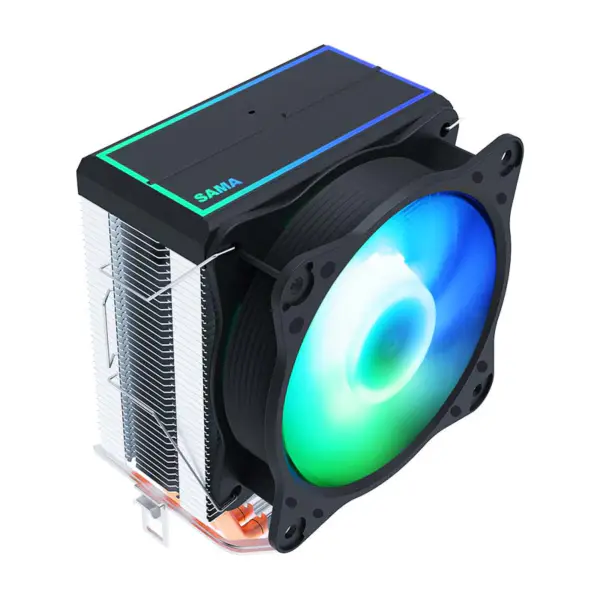 Sama 9cm Universal Amd Intel Plattform Kühler Prozessor Kühlung Kupfer Pc Cpu Luftkühlung Radiator Cpu Fan Kühler