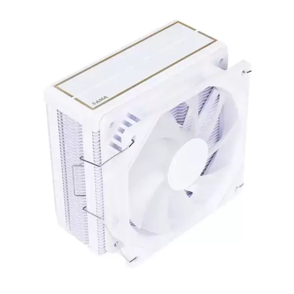 Sama weiß Regenbogen Rgb Gaming Computer Kühlung Heizkörper Heat Pipe Prozessor Luftkühlung Cpu Luftkühler mit 4 Kupferrohr