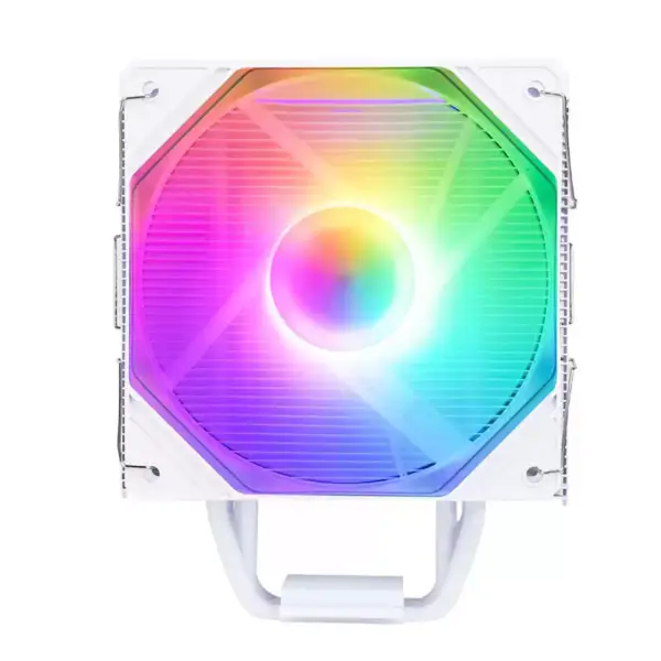 Sama weiß Regenbogen Rgb Gaming Computer Kühlung Heizkörper Heat Pipe Prozessor Luftkühlung Cpu Luftkühler mit 4 Kupferrohr