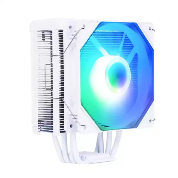 Sama weiß Regenbogen Rgb Gaming Computer Kühlung Heizkörper Heat Pipe Prozessor Luftkühlung Cpu Luftkühler mit 4 Kupferrohr