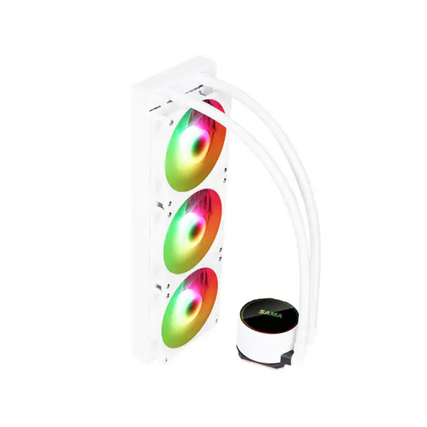 Sma Display Cpu Kerntemperatur Flüssigkeitskühler 50000hrs Cpu Kühler Rgb anpassbares Logo Argb Cpu Kühler
