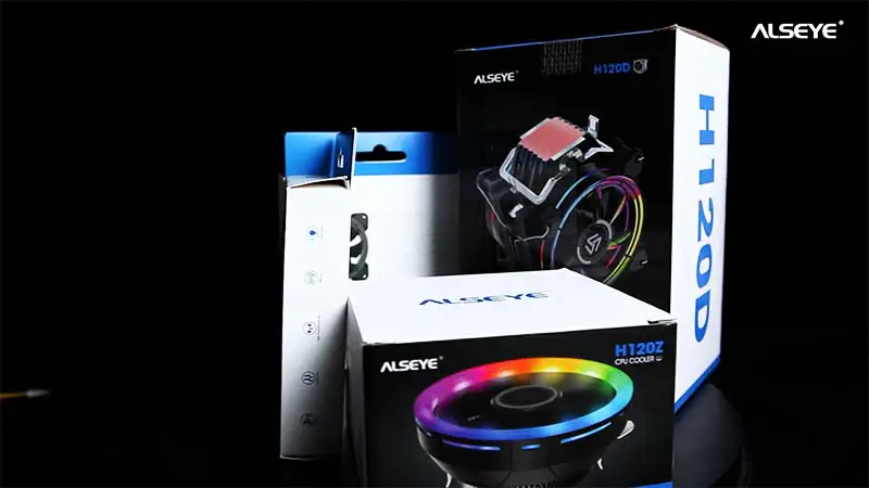 360mm bunte CPU-Kühler, Aio Wasser Kühlung Lüfter Computer Gehäuse Lüfter
