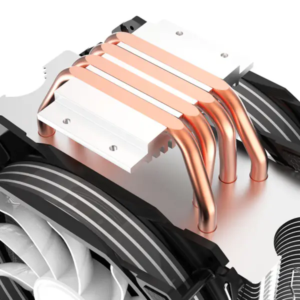 Alseye 120mm Dual Lüfter 4 Heatpipes Rgb Cpu Kühler Aura