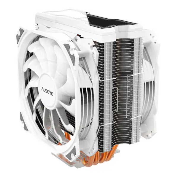 Alseye 4 Heat Pipe 120mm Sync Dual Fan Tower Argb Cpu Air Cooling Fan