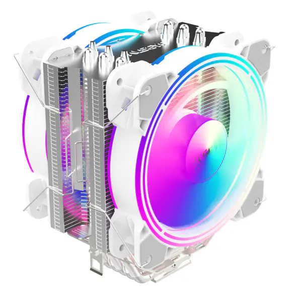 Alseye 6pipes 120mm Kühlkörper Dual Fan Argb Cpu Fan Cooler